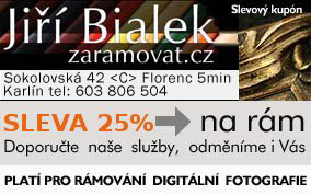 Sleva 25% na rámování